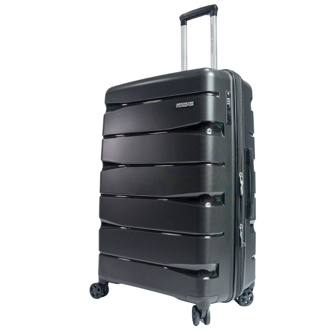 Mala de viagem 32Kg Preto Aspen - Planeta das Malas