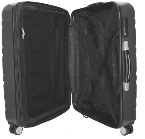 mala de viagem 23kg cinza rockspin mala de viagem 23kg cinza rockspin