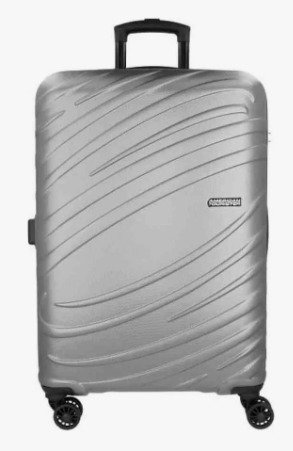 mala de viagem de bordo 10kg silver tesa 4.0