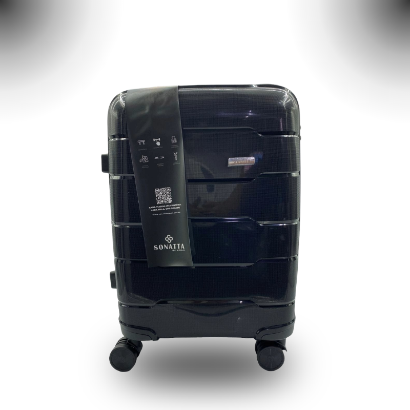 Mala de viagem De bordo 10Kg Preto Sonatta ml6910