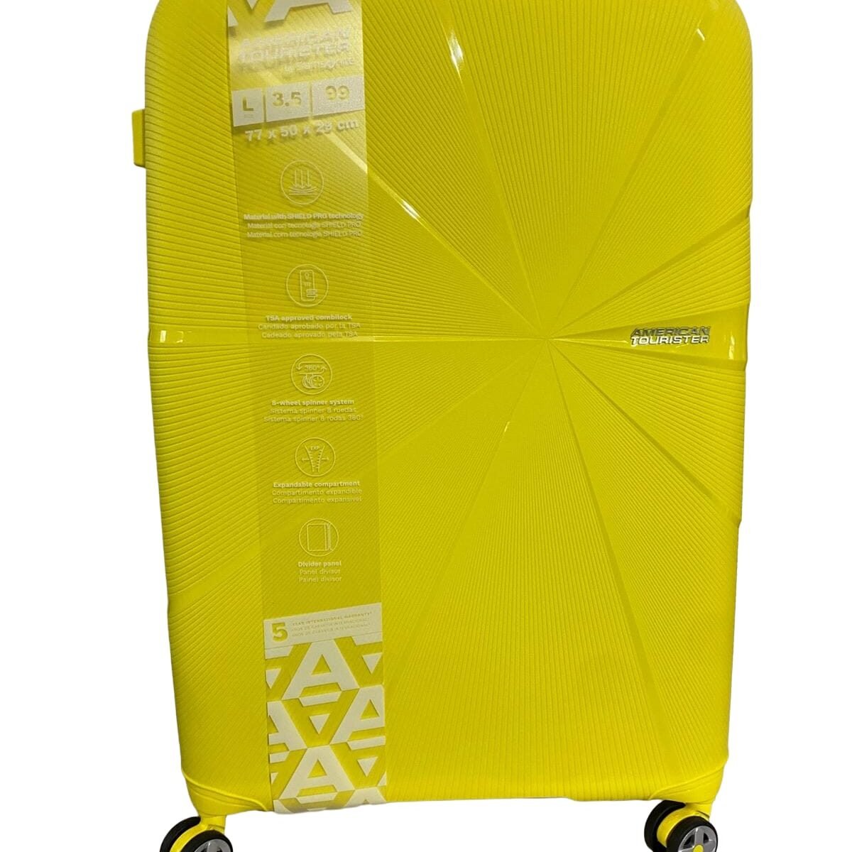 Mala de viagem 32Kg Amarelo Starvibe