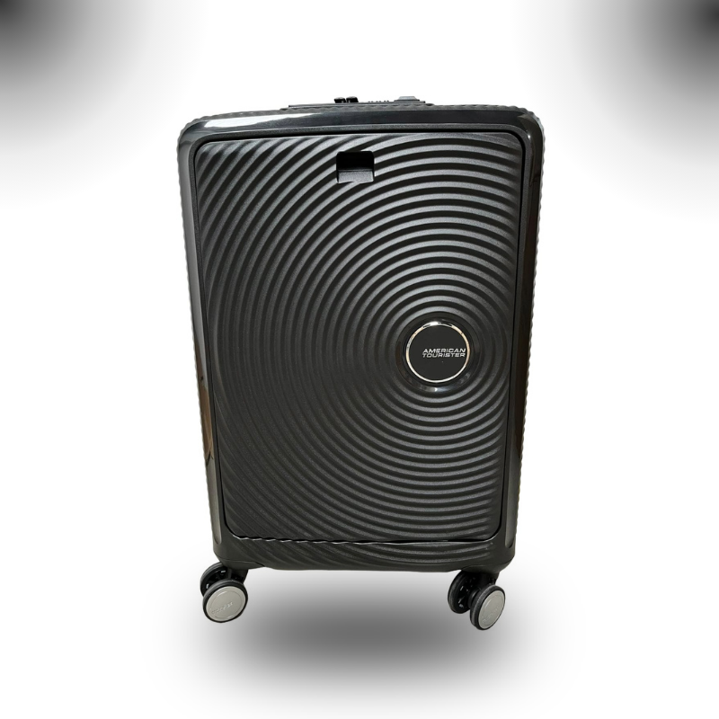 Mala de viagem De bordo 10Kg Preto Curio Open Front