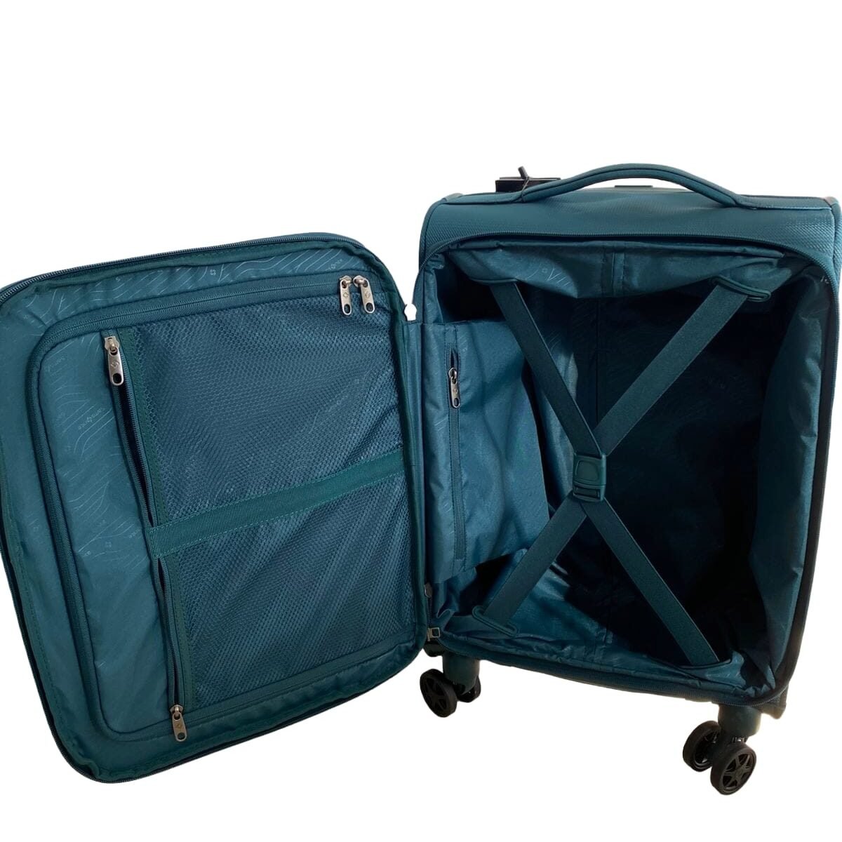 Mala de viagem De bordo 10Kg Teal green Odyssey