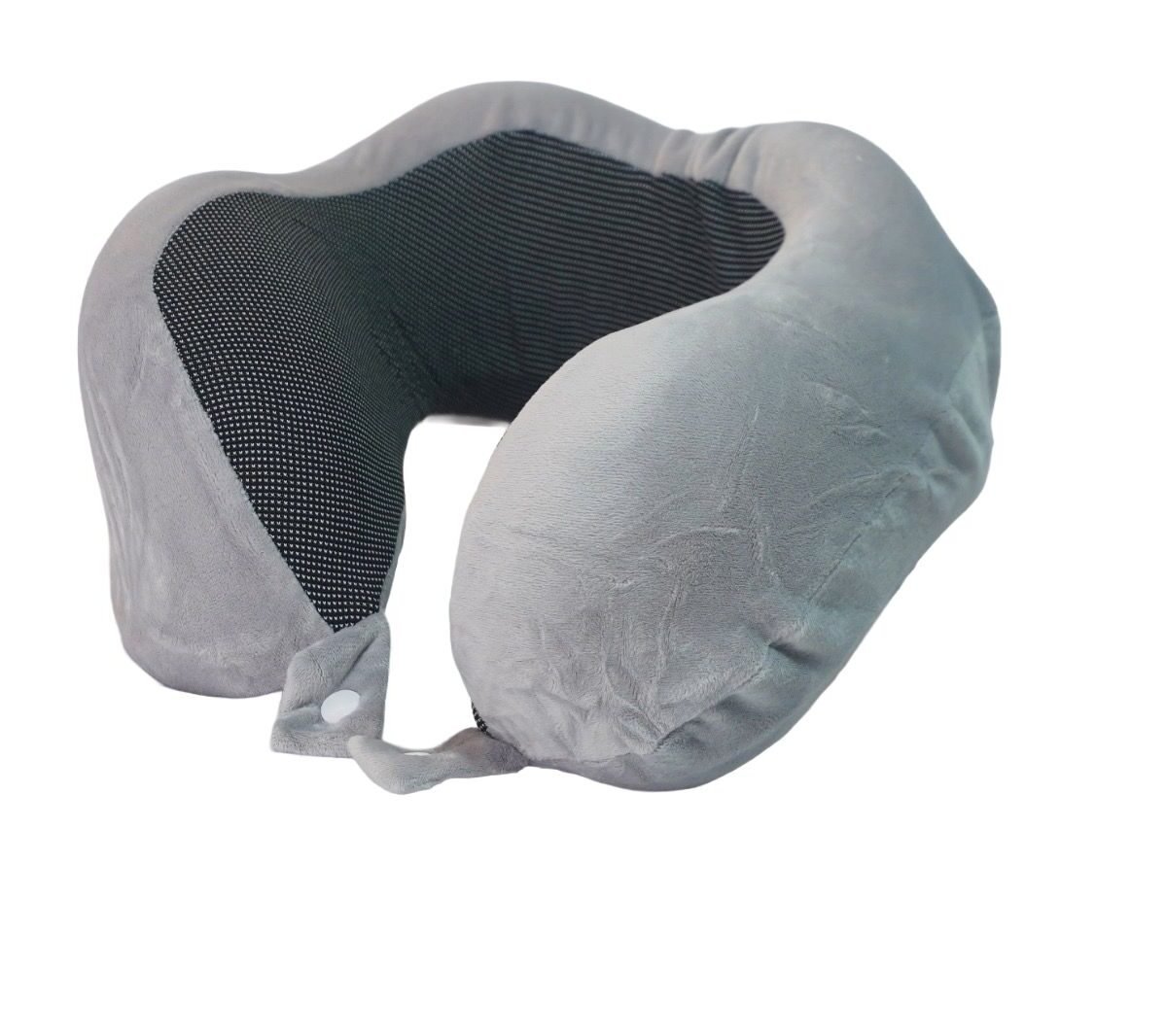 TRAVESSEIRO DE PESCOÇO MEMORY FOAM 023 - CINZA