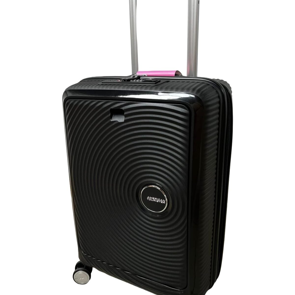 Mala de viagem De bordo 10Kg Preto Curio Open Front