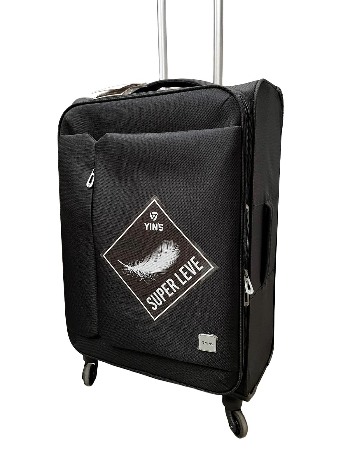 Mala de viagem 23Kg Preto Yins super leve