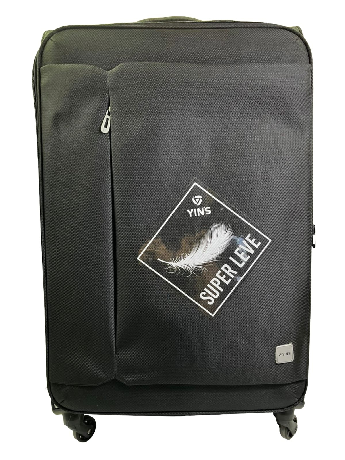 Mala de viagem 23Kg Preto Yins super leve - Imagem 5