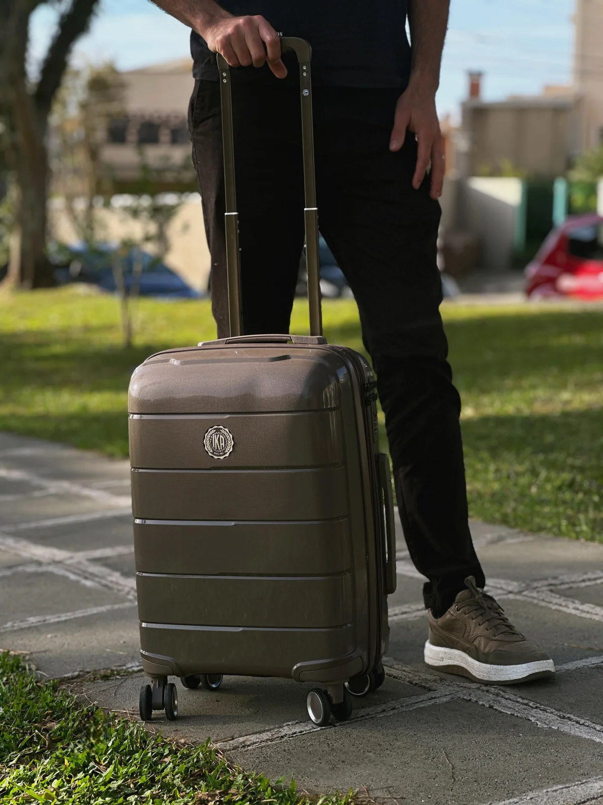Mala de viagem 23Kg Coffe Sammy - Imagem 6