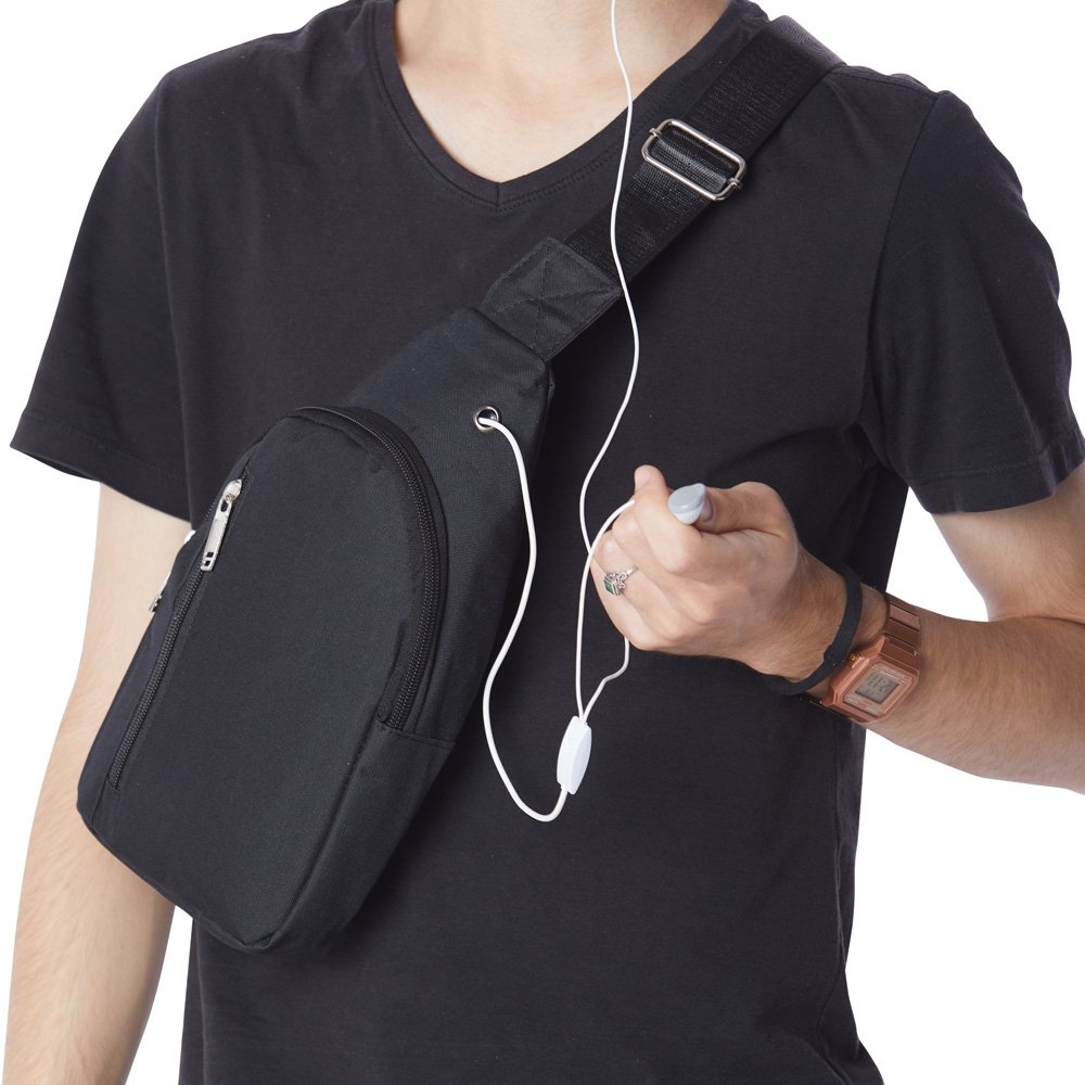 Bolsa de Ombro Nylon. - Imagem 7