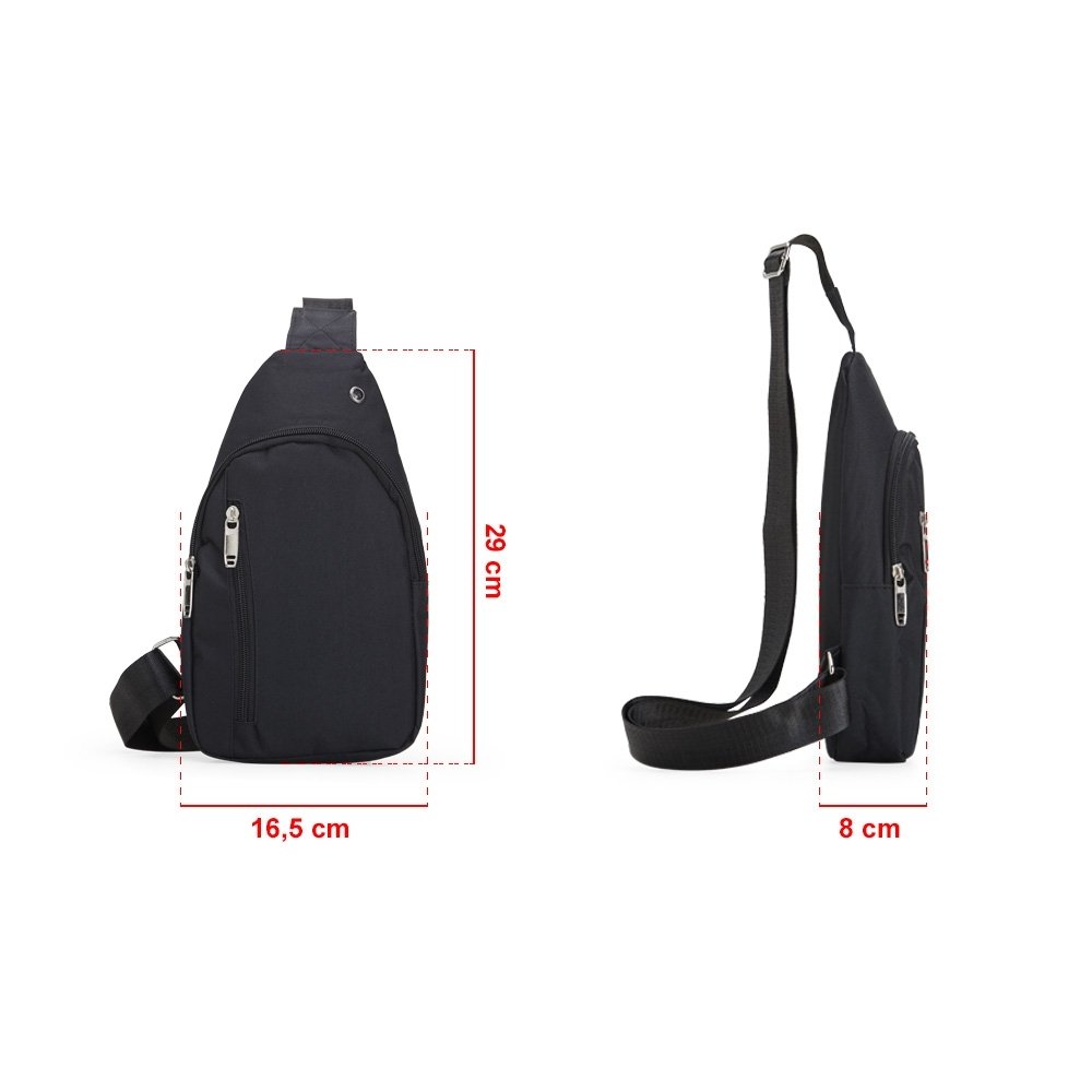 Bolsa de Ombro Nylon. - Imagem 8
