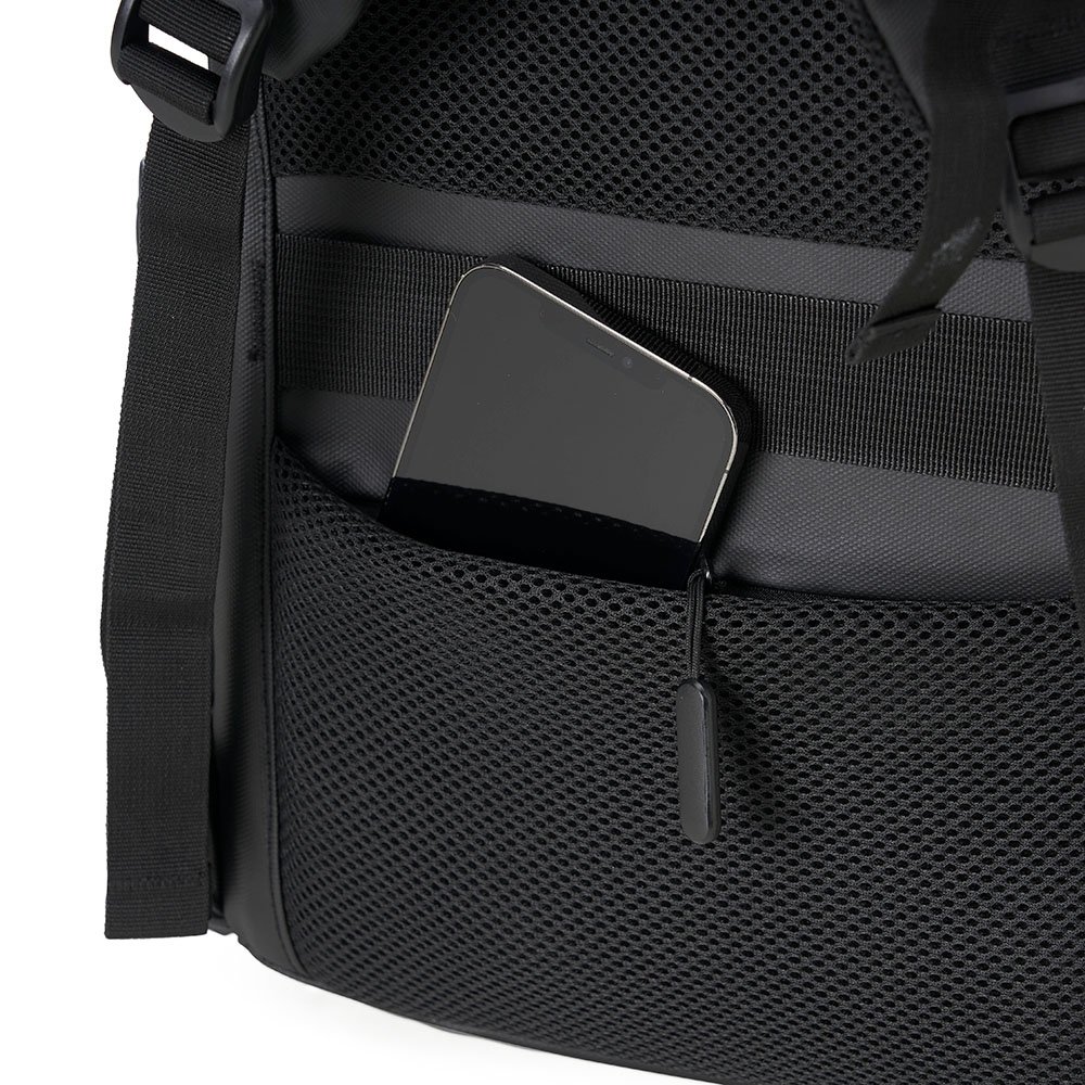 Mochila Couro Sintético USB 20 Litros. - Imagem 9