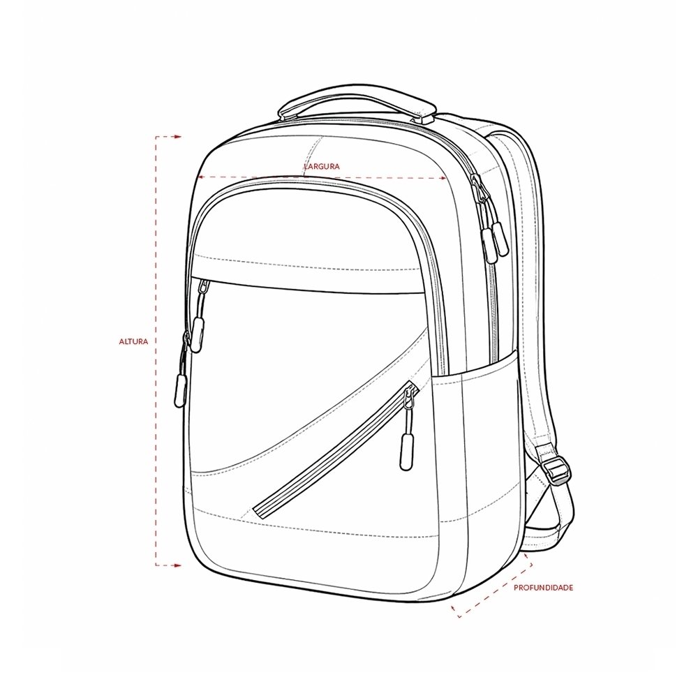 Mochila Oxford 18L. - Imagem 7