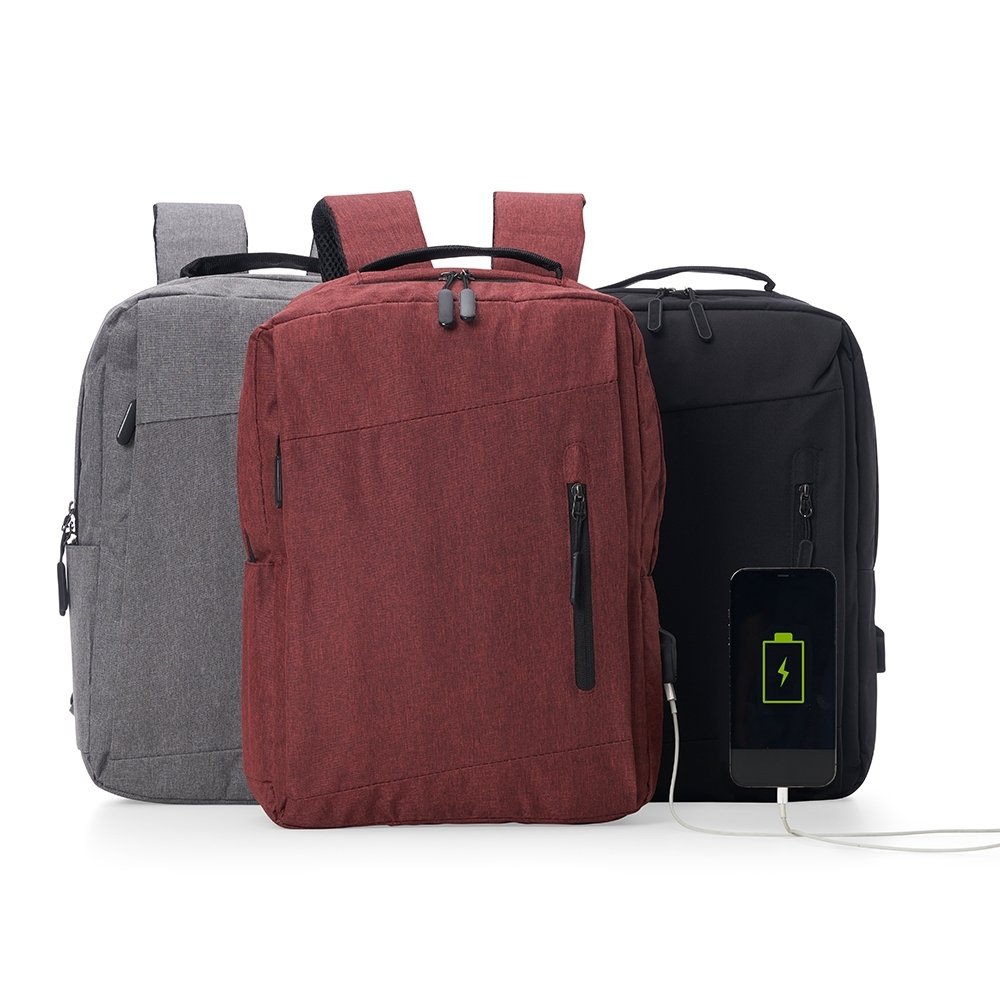 Mochila de Nylon USB 17L. - Imagem 3