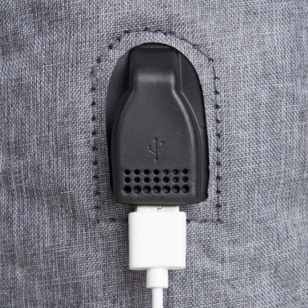 Mochila de Nylon USB 20L . - Imagem 4