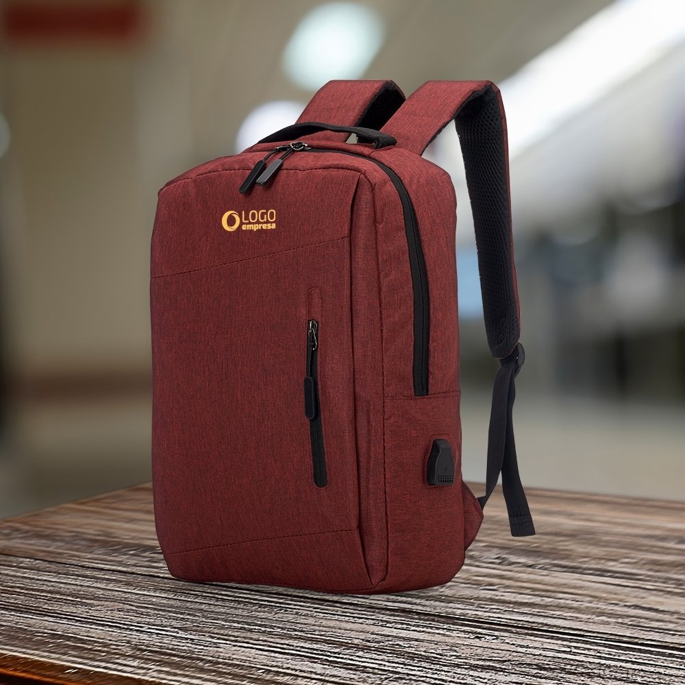 Mochila de Nylon USB 17L. - Imagem 8