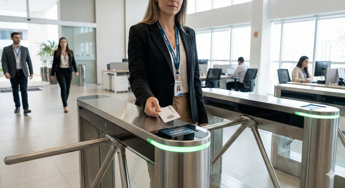 Cartão RFID Mifare 1K para Controle de Acesso